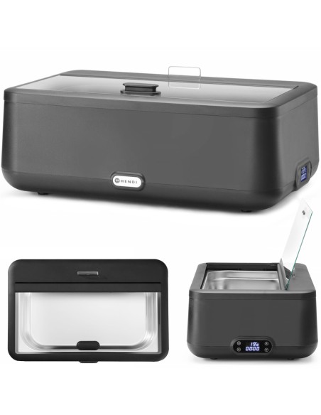 
Elektrinis šildytuvas bain-marie UNIQ 607 x 402 mm 700 W - juodas
