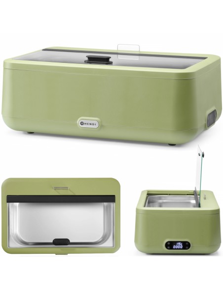 
Elektrinis šildytuvas bain-marie UNIQ 607 x 402 mm 700 W - žalias
