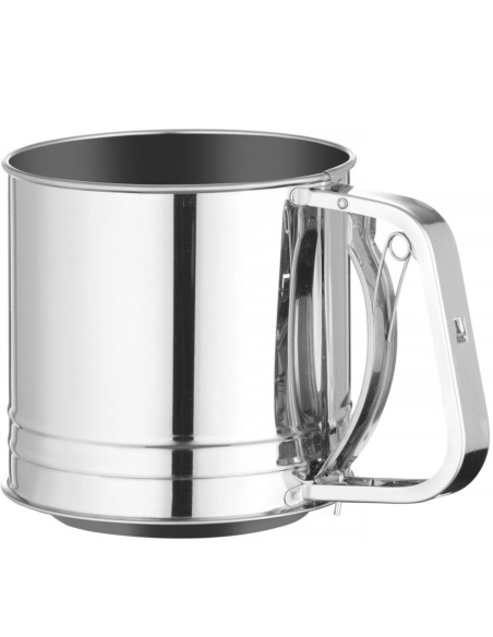 
Puodelis miltams sijoti plieninis 550 g
