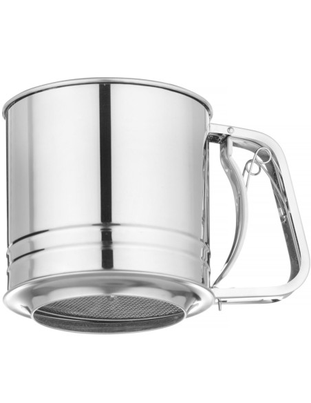 
Puodelis miltams sijoti plieninis 550 g
