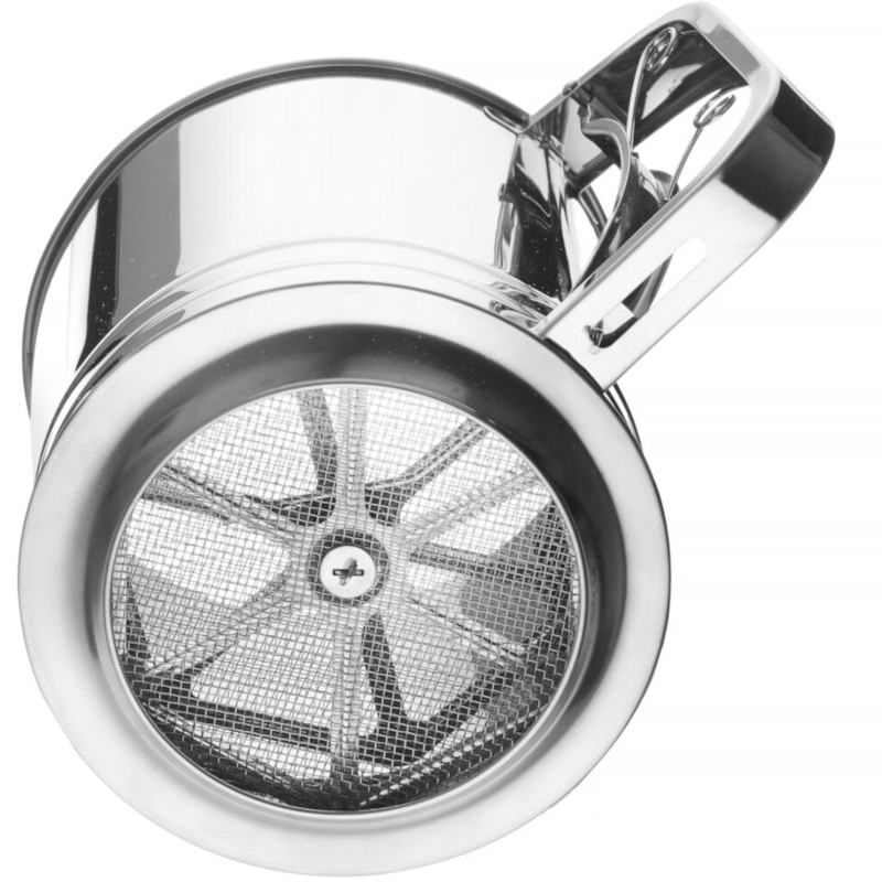 
Puodelis miltams sijoti plieninis 550 g
