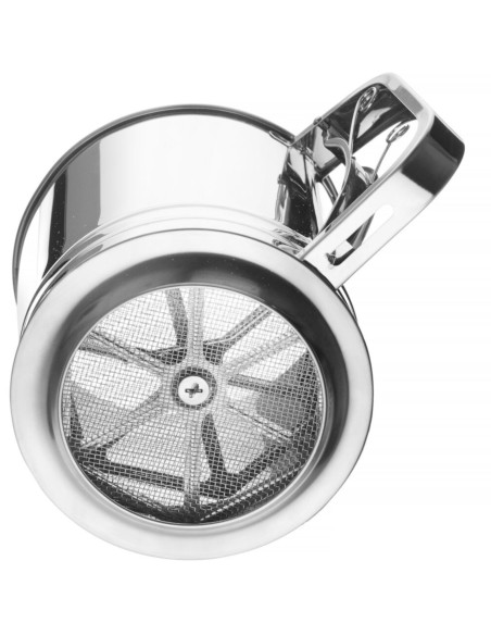 
Puodelis miltams sijoti plieninis 550 g
