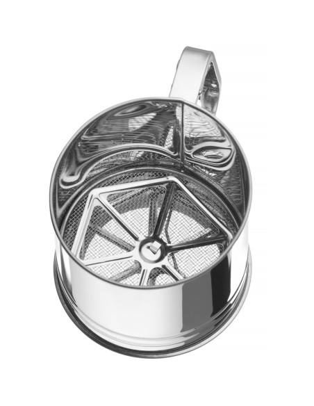 
Puodelis miltams sijoti plieninis 550 g
