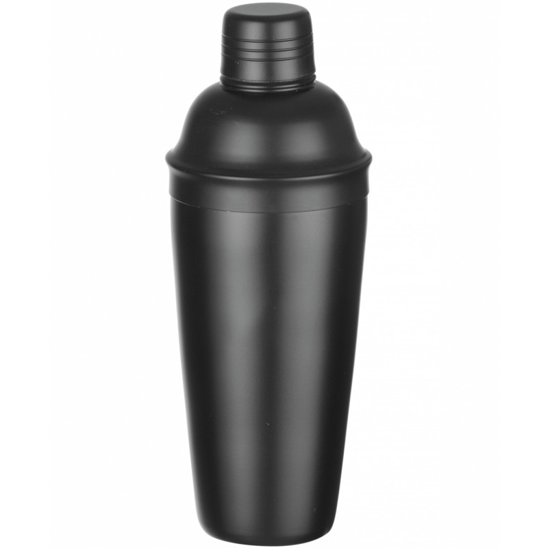 
Barmeno shaker 3 vnt. gėrimams ir kokteiliams Cobbler 0,8 l - juodas
