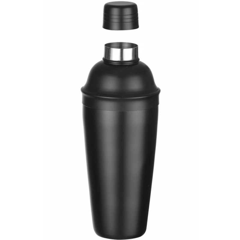 
Barmeno shaker 3 vnt. gėrimams ir kokteiliams Cobbler 0,8 l - juodas
