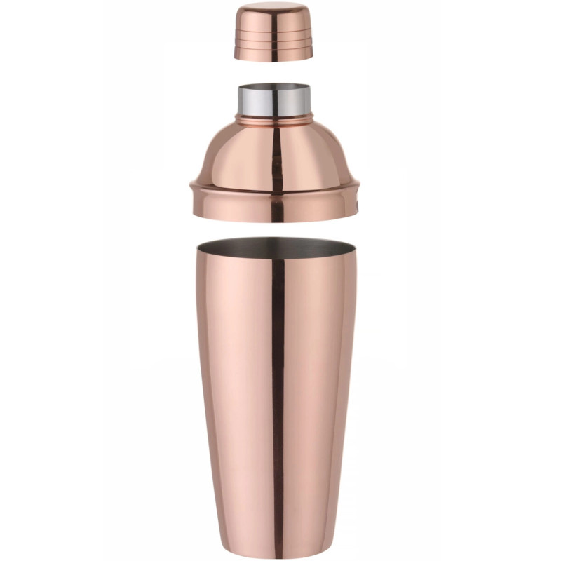 
Barmeno shaker 3 vnt gėrimams ir kokteiliams Cobbler 0,8 l - varinis
