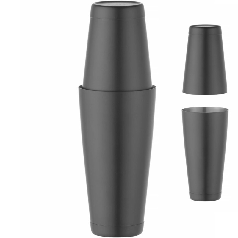 
Boston Shaker 2 dalių kokteiliams Tin on Tin 0,8 l - juoda
