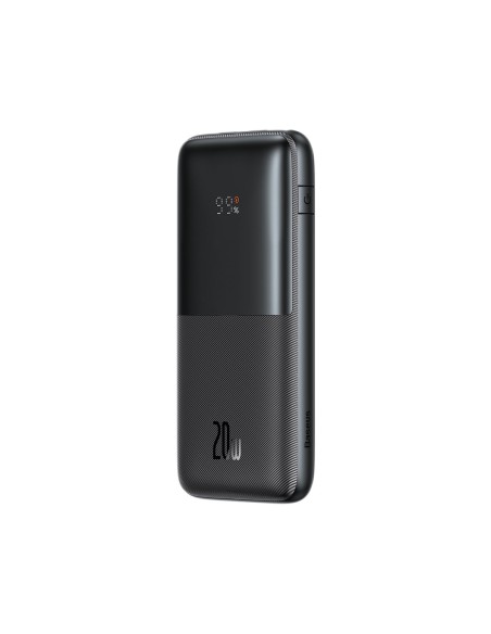 Powerbank Bipow Pro 10000mAh 20W su USB-C 3A 0,3m kabeliu juodas Powerbank Bipow Pro 10000mAh 20W su USB-C 3A 0,3m kabeliu juodas