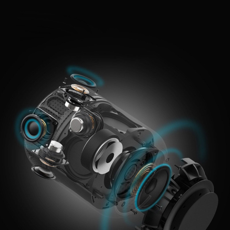 Belaidis Bluetooth garsiakalbio elementas T6 Max 60W juodas
