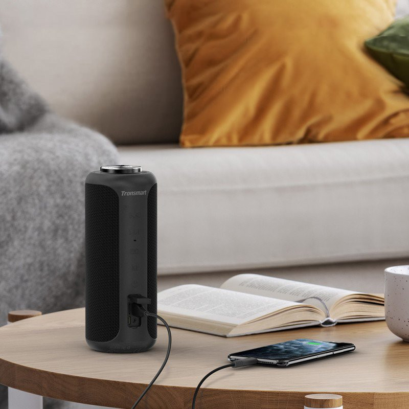 Belaidis Bluetooth garsiakalbio elementas T6 Plus 40W + Powerbank