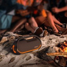 
Belaidis „Bluetooth“ garsiakalbis „Bang“ vandeniui atsparus 60 W su „Powerbank“ funkcija juodas
