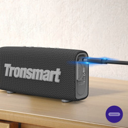 
Trip Wireless Bluetooth 5.3 garsiakalbis, atsparus vandeniui IPX7 10W oranžinis
