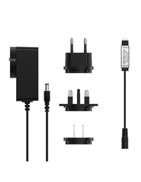 
LED juostelė išmanioji vandeniui atspari RGB juostelė nuotolinio valdymo maitinimo blokas WiFi 2m
