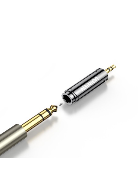 Garso adapteris nuo 3,5 mm (vyriškas) iki 6,35 mm mini lizdas (moteris) pilkas
 
Garso adapteris nuo 3,5 mm (vyriškas) iki 6,35 mm mini lizdas (moteris) pilkas
