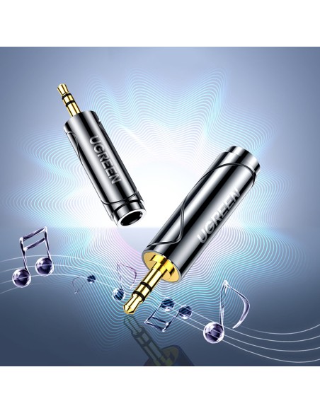 Garso adapteris nuo 3,5 mm (vyriškas) iki 6,35 mm mini lizdas (moteris) pilkas
 
Garso adapteris nuo 3,5 mm (vyriškas) iki 6,35 mm mini lizdas (moteris) pilkas