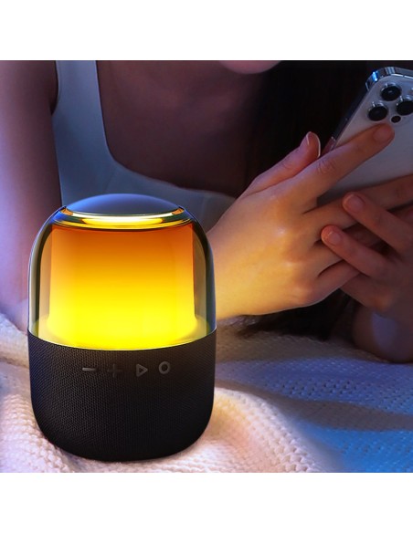 Belaidis Bluetooth 5.3 RGB garsiakalbis 8W juodas
 
Belaidis Bluetooth 5.3 RGB garsiakalbis 8W juodas