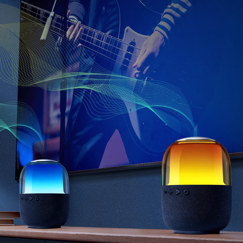 Belaidis Bluetooth 5.3 RGB garsiakalbis 8W juodas