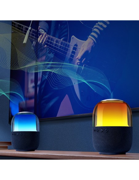 Belaidis Bluetooth 5.3 RGB garsiakalbis 8W juodas
 
Belaidis Bluetooth 5.3 RGB garsiakalbis 8W juodas