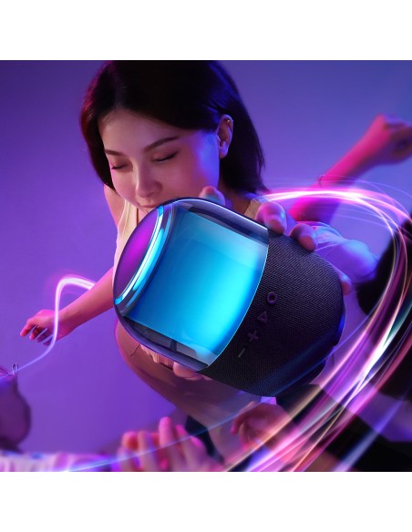 Belaidis Bluetooth 5.3 RGB garsiakalbis 8W juodas
 
Belaidis Bluetooth 5.3 RGB garsiakalbis 8W juodas