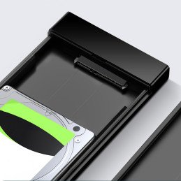 
SATA 2.5& 39 & 39 5TB USB 3.0 juodas kietojo disko korpusas
