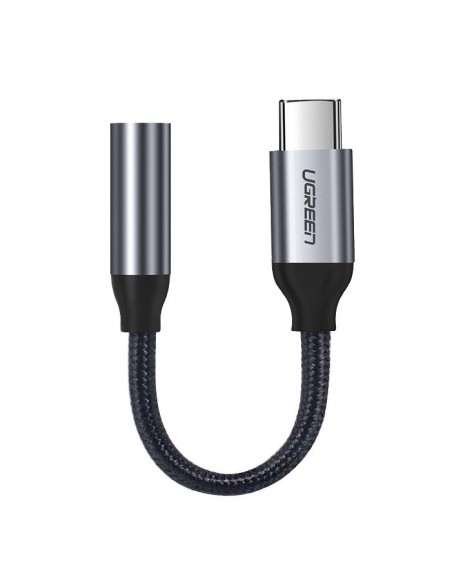 Ausinių adapteris nuo mini lizdo 3,5 mm iki USB-C 10 cm – pilkas
 
Ausinių adapteris nuo mini lizdo 3,5 mm iki USB-C 10 cm – pilkas