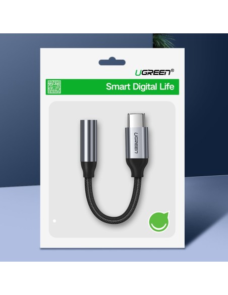 Ausinių adapteris nuo mini lizdo 3,5 mm iki USB-C 10 cm – pilkas
 
Ausinių adapteris nuo mini lizdo 3,5 mm iki USB-C 10 cm – pilkas