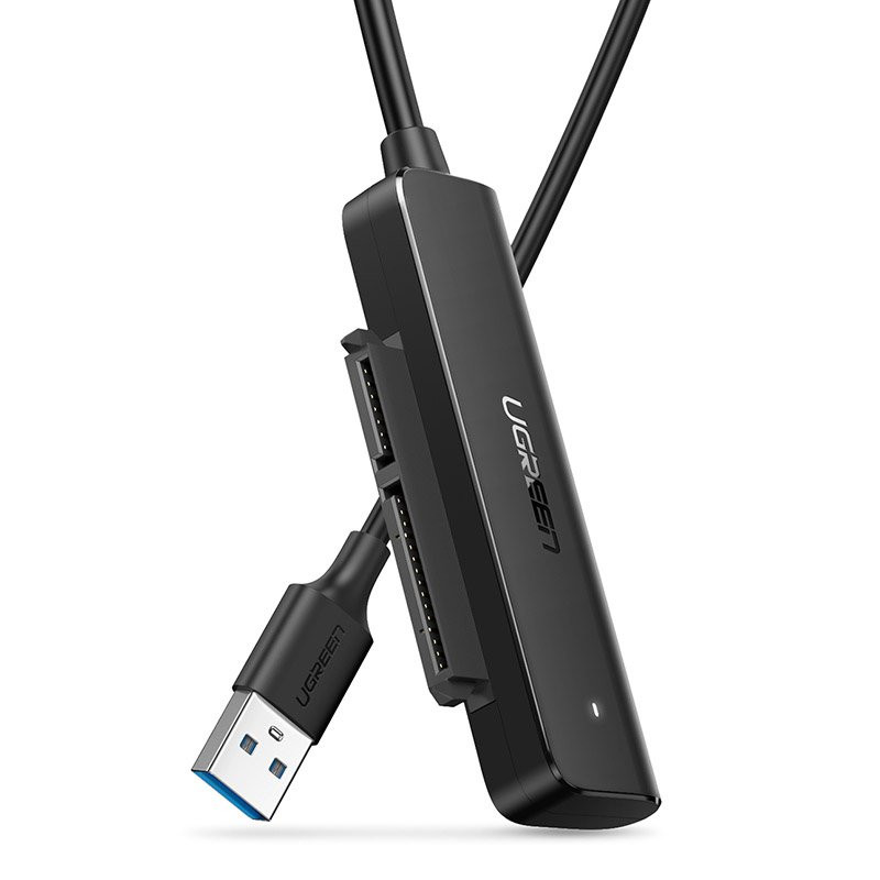 
HDD SSD 2,5 colio SATA III 3.0 į USB adapteris – juodas
