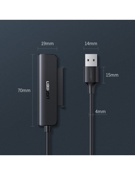 HDD SSD 2,5 colio SATA III 3.0 į USB adapteris – juodas
 
HDD SSD 2,5 colio SATA III 3.0 į USB adapteris – juodas