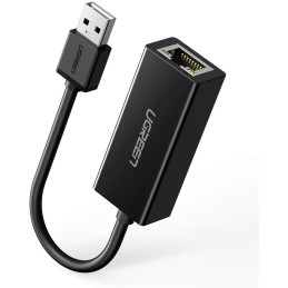 
Išorinė LAN RJ45 tinklo plokštė – USB 2.0 100 Mbps – juoda
