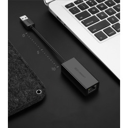 
Išorinė LAN RJ45 tinklo plokštė – USB 2.0 100 Mbps – juoda
