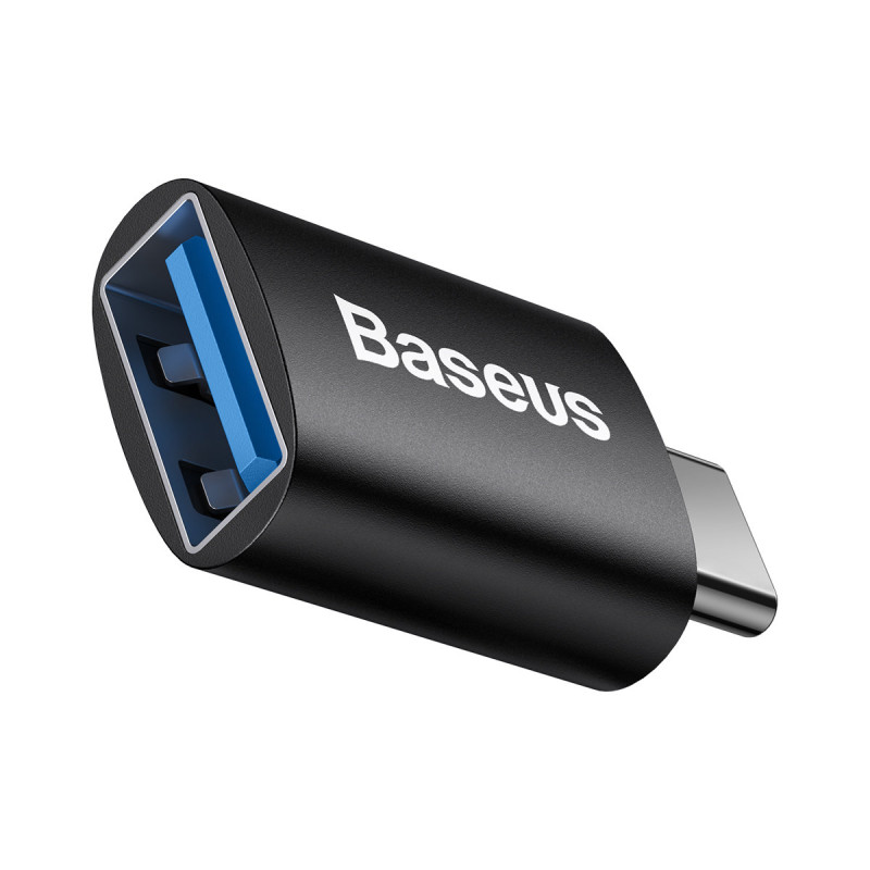 „Ingenuity“ serijos USB-C į USB-A 3.2 Gen 1 adapteris – juodas