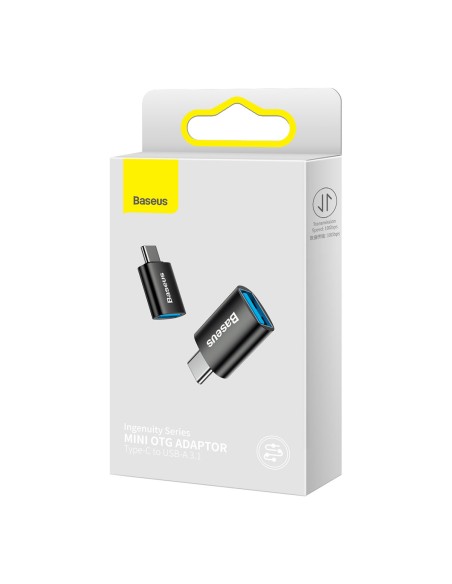 „Ingenuity“ serijos USB-C į USB-A 3.2 Gen 1 adapteris – juodas
 
„Ingenuity“ serijos USB-C į USB-A 3.2 Gen 1 adapteris – juodas