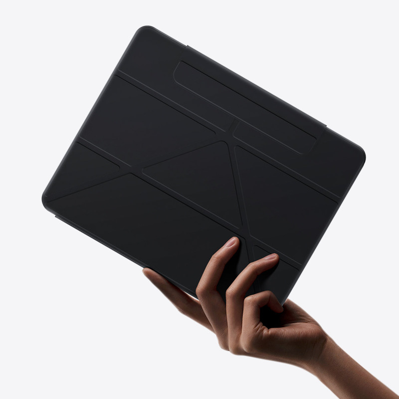 Magnetinio dangtelio dėklas Y tipo stovas, skirtas iPad Pro 11" / Air 4-5 10,9" – pilka