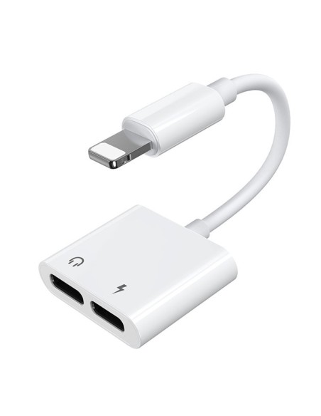 iPhone Lightning - 2x Lightning white ausinių skirstytuvo adapteris
 
iPhone Lightning - 2x Lightning white ausinių skirstytuvo adapteris