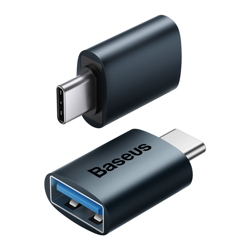 
„Ingenuity“ serijos USB-C į USB-A adapteris mėlynas
