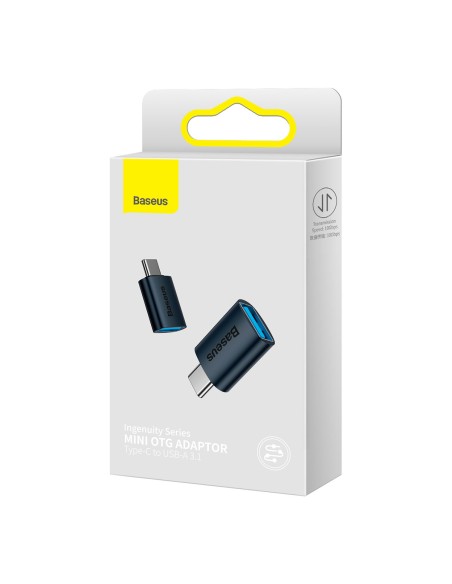 „Ingenuity“ serijos USB-C į USB-A adapteris mėlynas
 
„Ingenuity“ serijos USB-C į USB-A adapteris mėlynas