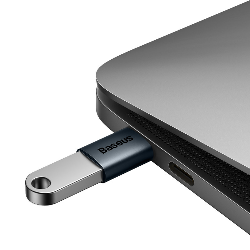 „Ingenuity“ serijos USB-C į USB-A adapteris mėlynas