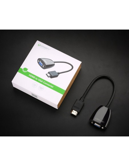 Adapterio kabelis HDMI Kištukinis VGA FHD juodas
 
Adapterio kabelis HDMI Kištukinis VGA FHD juodas