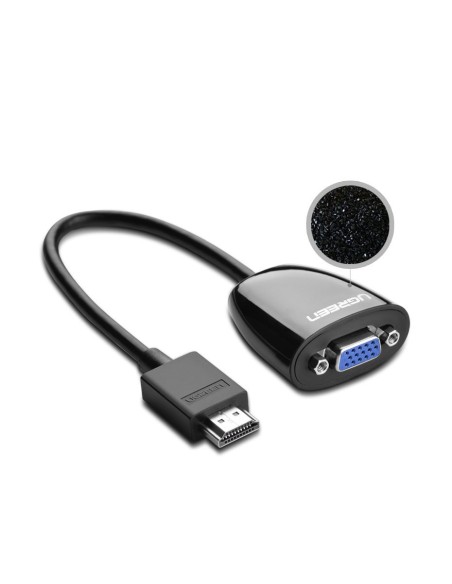 Adapterio kabelis HDMI Kištukinis VGA FHD juodas
 
Adapterio kabelis HDMI Kištukinis VGA FHD juodas