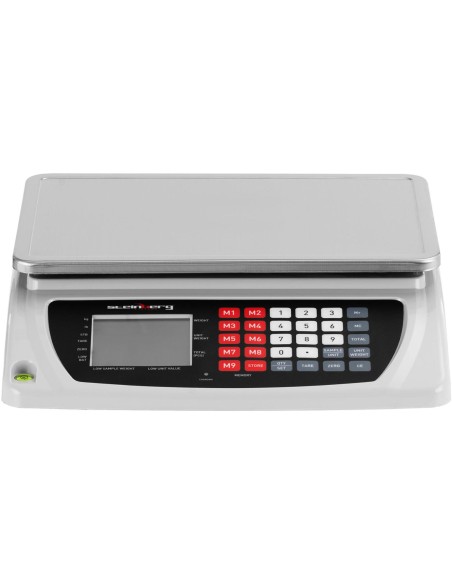 LCD komercinės svarstyklės 33,5 x 23 cm 50 kg / 6 g LCD komercinės svarstyklės 33,5 x 23 cm 50 kg / 6 g