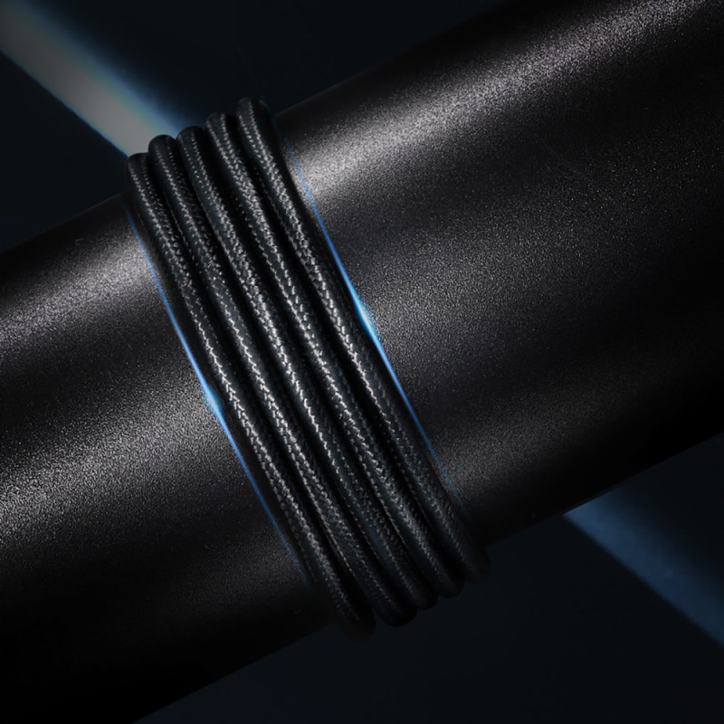 Prailginimo laido adapteris ausinėms mini lizdas 3,5 mm 0,5 m mėlynas
