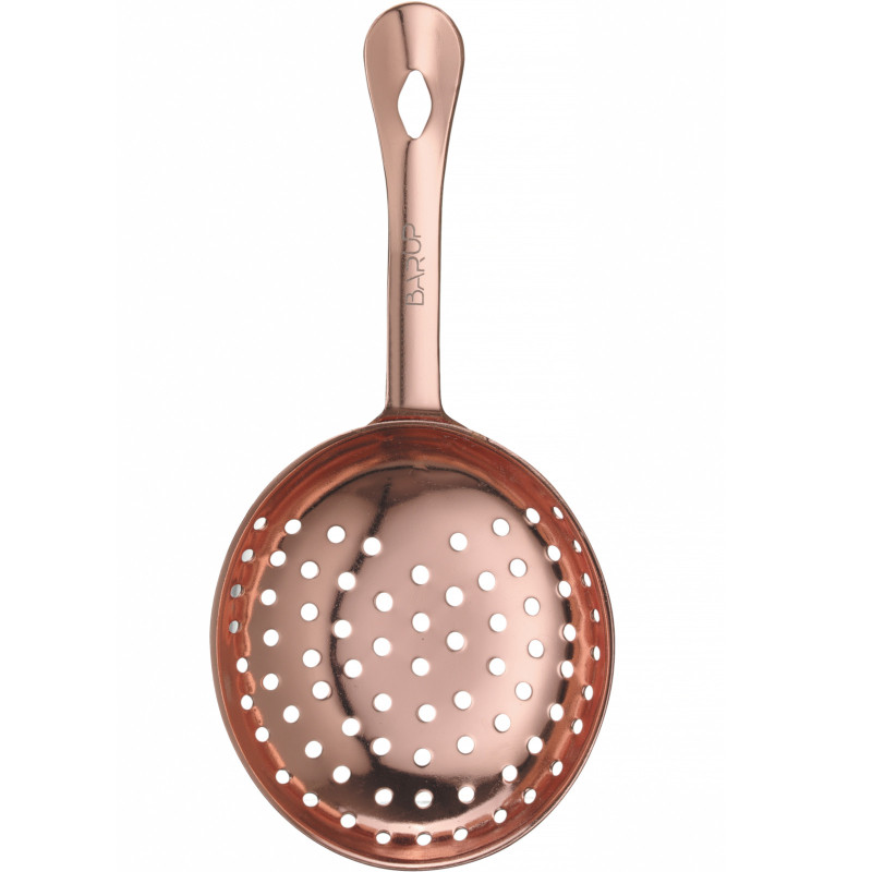 
Barinis koštuvas gėrimams, kokteiliams košinti, Julep, 160 x 76 mm - varinis
