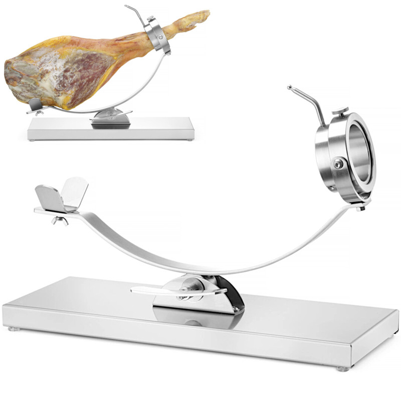 Stovo laikiklis kumpiui vytinti jamon serrano plieną 595 x 215 x 300 mm
Stovo laikiklis kumpiui vytinti jamon serrano plieną 595 x 215 x 300 mm