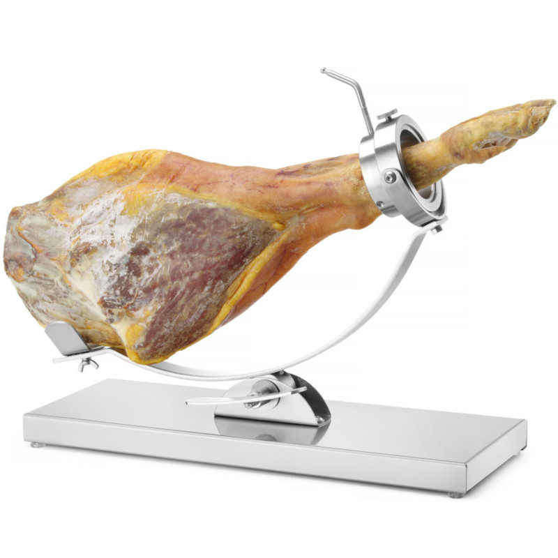 
Stovo laikiklis kumpiui vytinti jamon serrano plieną 595 x 215 x 300 mm
