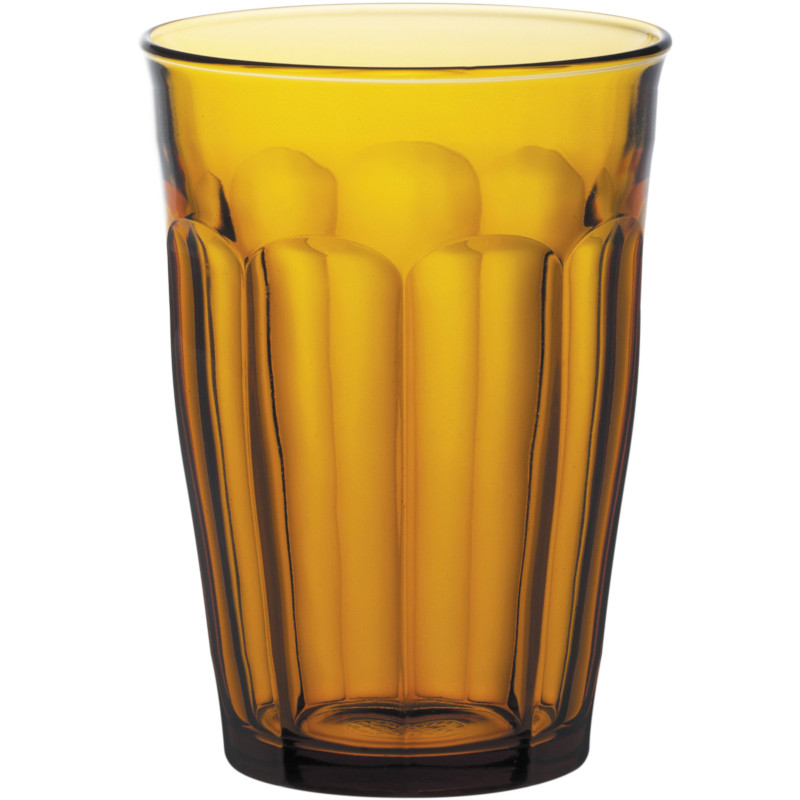 
Duralex PICARDIE AMBER aukštas stiklas 360 ml oranžinis - 6 vnt
