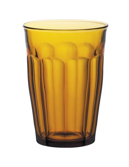 
Duralex PICARDIE AMBER aukštas stiklas 360 ml oranžinis - 6 vnt
