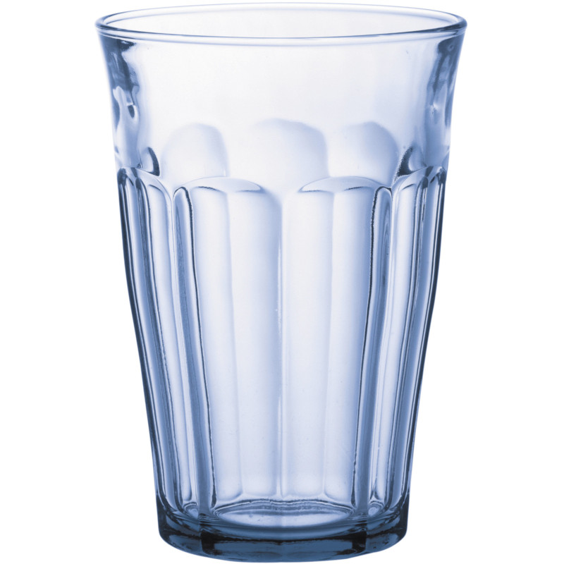 
Duralex PICARDIE MARINE aukštas stiklas 360 ml mėlynas - 6 vnt
