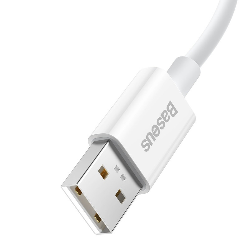 Superior Series SUPERVOOC USB-A į USB-C laidas 65W 2m baltas