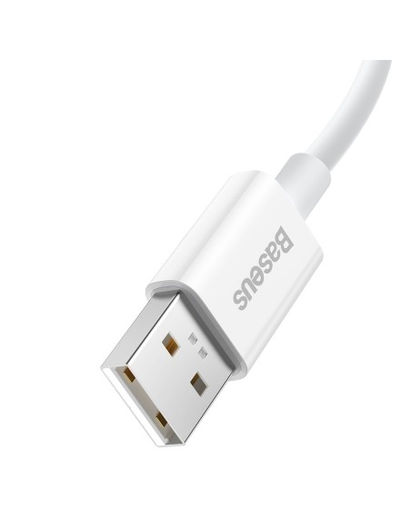 Superior Series SUPERVOOC USB-A į USB-C laidas 65W 2m baltas Superior Series SUPERVOOC USB-A į USB-C laidas 65W 2m baltas