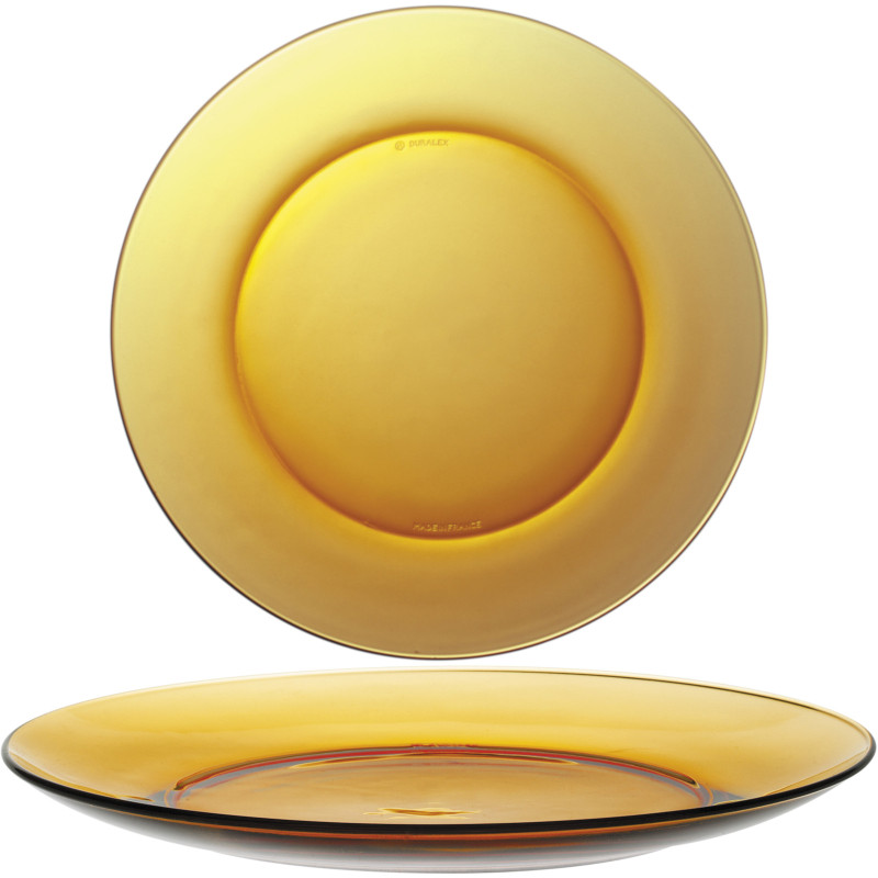 
Duralex LYS AMBER desertinė lėkštė oranžinė skersmuo 190 mm - 6 vnt
